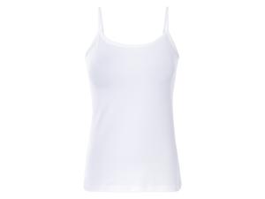 esmara Dames spaghettitop (Wit, L (44/46))