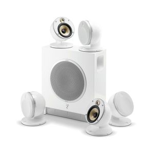 Focal: Dôme Flax Pack 5.1 Homecinema Systeem - Wit