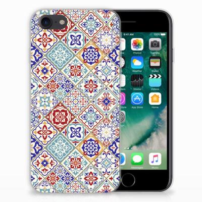 iPhone SE 2022 | SE 2020 | 8 | 7 | TPU | Siliconen hoesje | Tiles Color iPhone SE 2022 | SE 2020 | 8 | 7 | TPU | Siliconen hoesje | Tiles Color