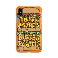 Big Macs Bigger Dreams: iPhone X Volledig Geprint Hoesje