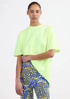 Stieglitz Basis Worn-Out Oversized T-Shirt | Geel