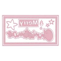 Nellie's Choice • multi frame dies kerst versiering 9st.