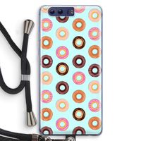 Donuts: Honor 9 Transparant Hoesje met koord