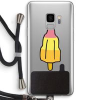 Raketijsje: Samsung Galaxy S9 Transparant Hoesje met koord