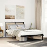 Bedframe zonder matras metaal sonoma eikenkleurig 120x190 cm