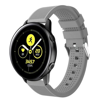 Smart Watch silicone polsband horlogeband voor Garmin VivoActive 3 (grijs)