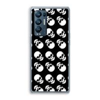 Musketon Skulls: Oppo Find X3 Neo Transparant Hoesje