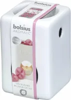 Bolsius aromatic waxbrander true scents square 8,2 cm wit