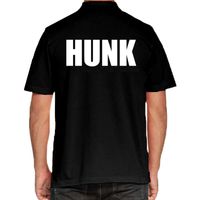 HUNK poloshirt zwart voor heren - thumbnail