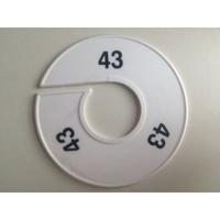 Maatring 11 cm wit/zwart 43