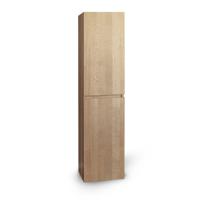 Looox Wooden Cabinet 30 x 40 x 170 cm, eiken old grey