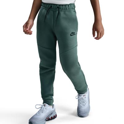 Nike Tech Fleece Sportswear Joggingbroek Kids Donkergroen Zwart