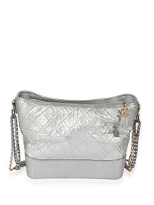 CHANEL Pre-Owned sac porté épaule à matelassage losanges - Argent