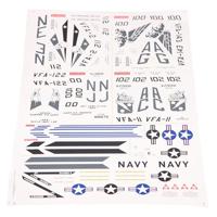 FMS - F/A-18 Super Hornet 70Mm Decal Sheet (FMSRC119) - thumbnail