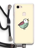 Birdy: Pixel 3 Transparant Hoesje met koord