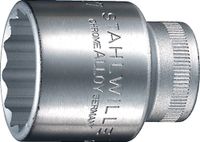 Stahlwille Dopsleutelbit | 1/2 inch 12-kant | sleutelwijdte 11 mm | lengte 38 mm | 1 stuk - 03010011 03010011