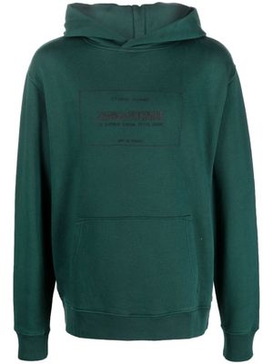 Zadig&Voltaire hoodie à logo imprimé - Vert