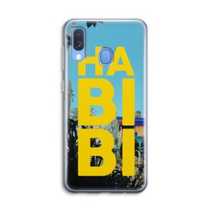 Habibi Majorelle : Samsung Galaxy A40 Transparant Hoesje