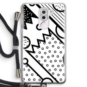 Pop Art #4: Honor 6X Transparant Hoesje met koord