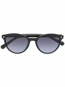 Chiara Ferragni lunettes de soleil à monture papillon - Noir