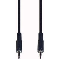 e+p B 111/10 LOSE audio kabel 10 m 3.5mm Zwart - thumbnail