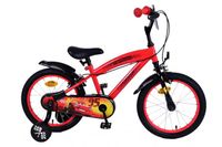Disney kinderfiets jongens 16 inch rood 2 handremmen