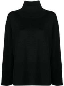 Roberto Collina high-neck merino wool jumper - Noir