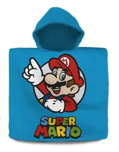 Mario poncho - Super Mario 60 x 120 cm