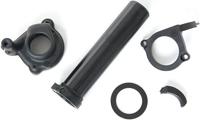 Domino gasdraaigreep armatuur "scooters throttle grips alu sw 1-pulley