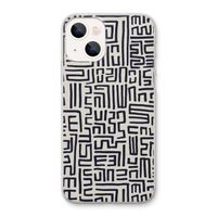 Moroccan Print: iPhone 13 Transparant Hoesje