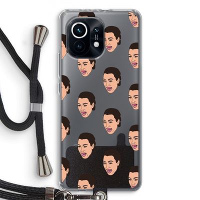 Ugly Cry Call: Xiaomi Mi 11 Transparant Hoesje met koord