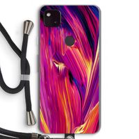 Phoenix: Pixel 4a 5G Transparant Hoesje met koord