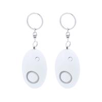 Persoonlijk alarm - 2x - Sleutelhanger met hard alarm geluid - Veiligheid - met LED lampje