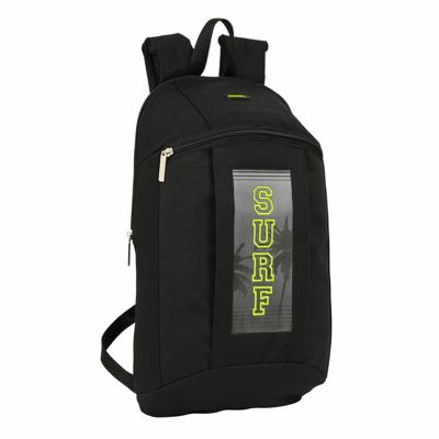 Kinderrugzak Safta Surf Mini Zwart (22 x 39 x 10 cm)