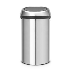 Brabantia Touch Bin afvalemmer 60 liter - Matt Steel Fingerprint Proof