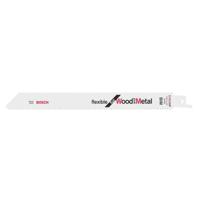 Bosch Accessories 2608656636 Reciprozaagblad S 1022 HF, Flexible for Wood and Metal Zaagbladlengte 200 mm 100 stuk(s) - thumbnail