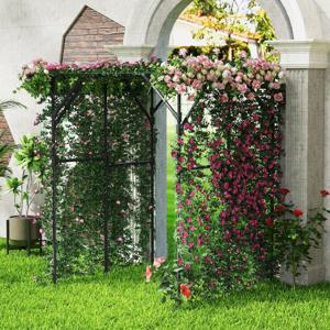 Rankhek voor Klimplanten Steun voor klimplanten Boogpoort Tuinboog 200 x 150 x 197 cm