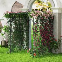 Rankhek voor Klimplanten Steun voor klimplanten Boogpoort Tuinboog 200 x 150 x 197 cm