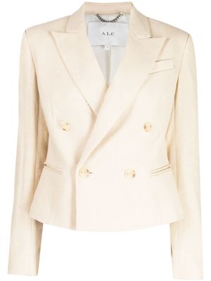 A.L.C. blazer River à boutonnière croisée - Marron