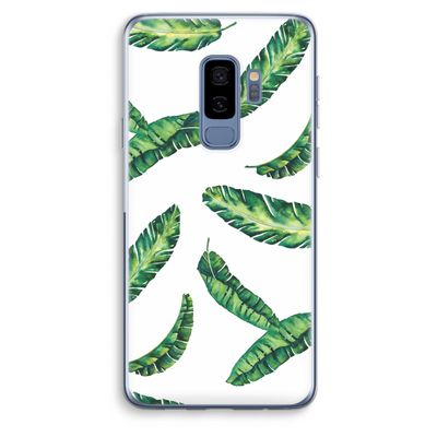 Lange bladeren: Samsung Galaxy S9 Plus Transparant Hoesje