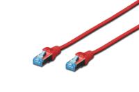 Digitus DK-1532-050/R RJ45 Netwerkkabel, patchkabel CAT 5e SF/UTP 5.00 m Rood Verdraaide paren 1 stuk(s) - thumbnail