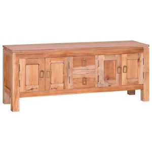 vidaXL Tv-meubel 110x30x45 cm massief mahoniehout