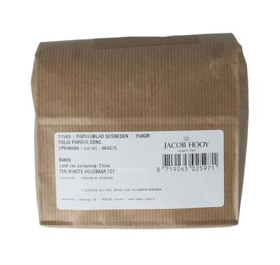 Jacob Hooy papayablad gesneden