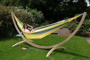 Hangmatset Familie Wood & Refresh Cocktail - Colombiaanse - Geel - 200 kg - Tropilex