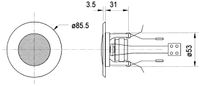 Visaton DL-5 Inbouwluidspreker - thumbnail