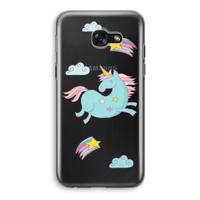 Vliegende eenhoorn: Samsung Galaxy A5 (2017) Transparant Hoesje - thumbnail