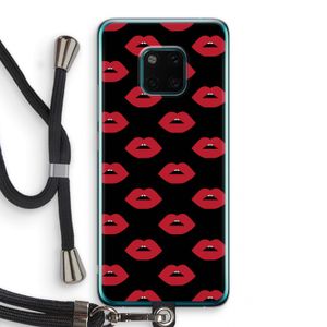 Lips: Huawei Mate 20 Pro Transparant Hoesje met koord