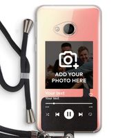 Music Player: HTC U Play Transparant Hoesje met koord