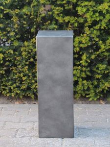 Sokkel light cement, grijs gemêleerd, 80x30x30 cm