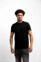 Dsquared2 Taped T-Shirt Heren Zwart - Maat XS - Kleur: Zwart | Soccerfanshop - thumbnail